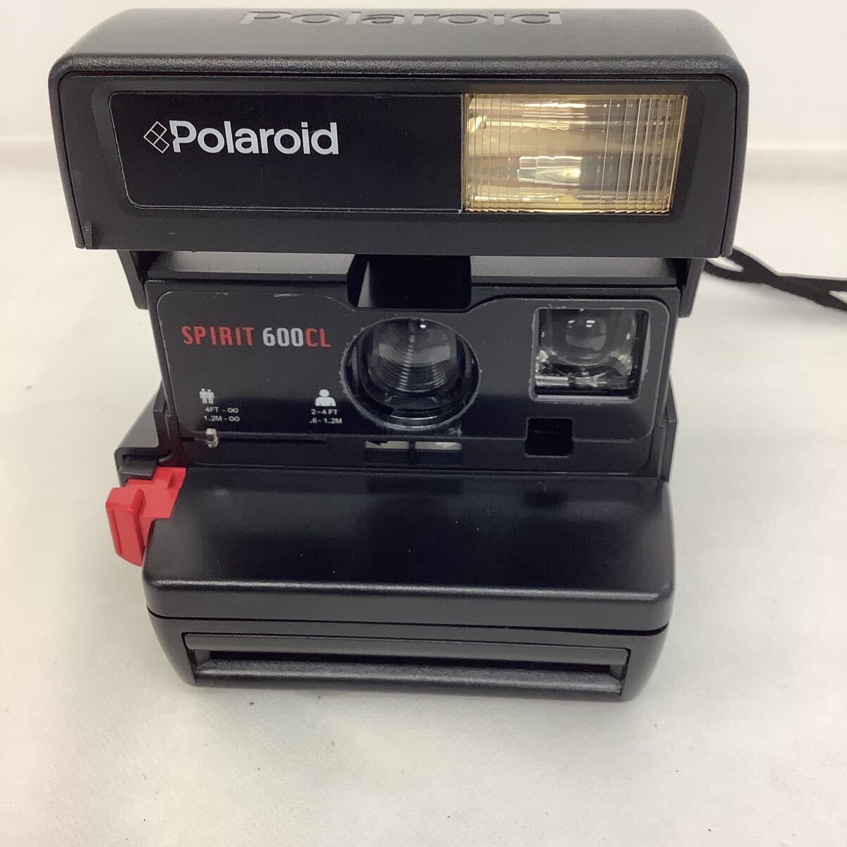 0.NI008-A12T60[ Saitama departure ]Polaroid Polaroid camera SPIRIT600CL close-up lens built-in strobo built-in operation not yet verification 