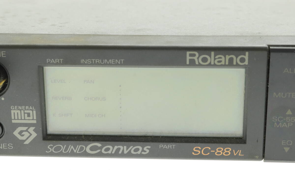 NPSJ6-5-23 * ROLAND Roland SC-88VL sound module Sound Canvas sound canvas sound equipment operation not yet verification Junk 