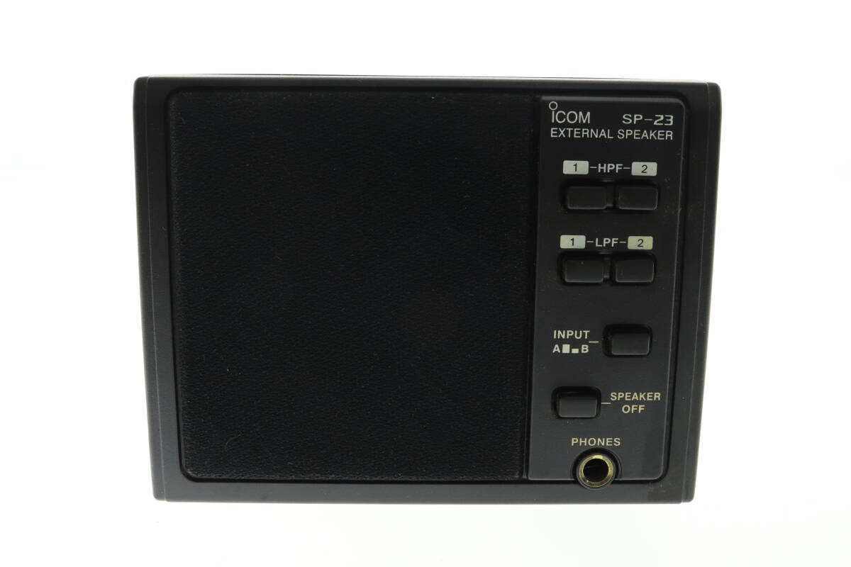 VMPD6-414-74 iCOM アイコム スピーカー SP-23 EXTERNAL SPEAKER 外部スピーカー アマチュア無線 アクセサリ 動作未確認 ジャンクの画像3
