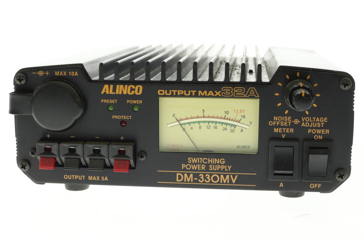 VMPD6-414-76 ALINCO アルインコ 直流安定化電源 DM-33OMV POWER SUPPLY MAX32A 無線通信機用 電源 通電確認済み ジャンク_画像4