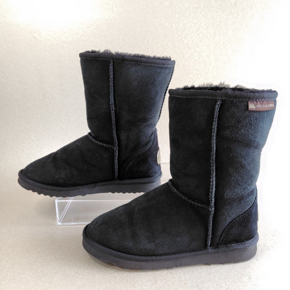 UGG アグ ムートンブーツ 23cm ミドル スエード CHIC EMPIRE