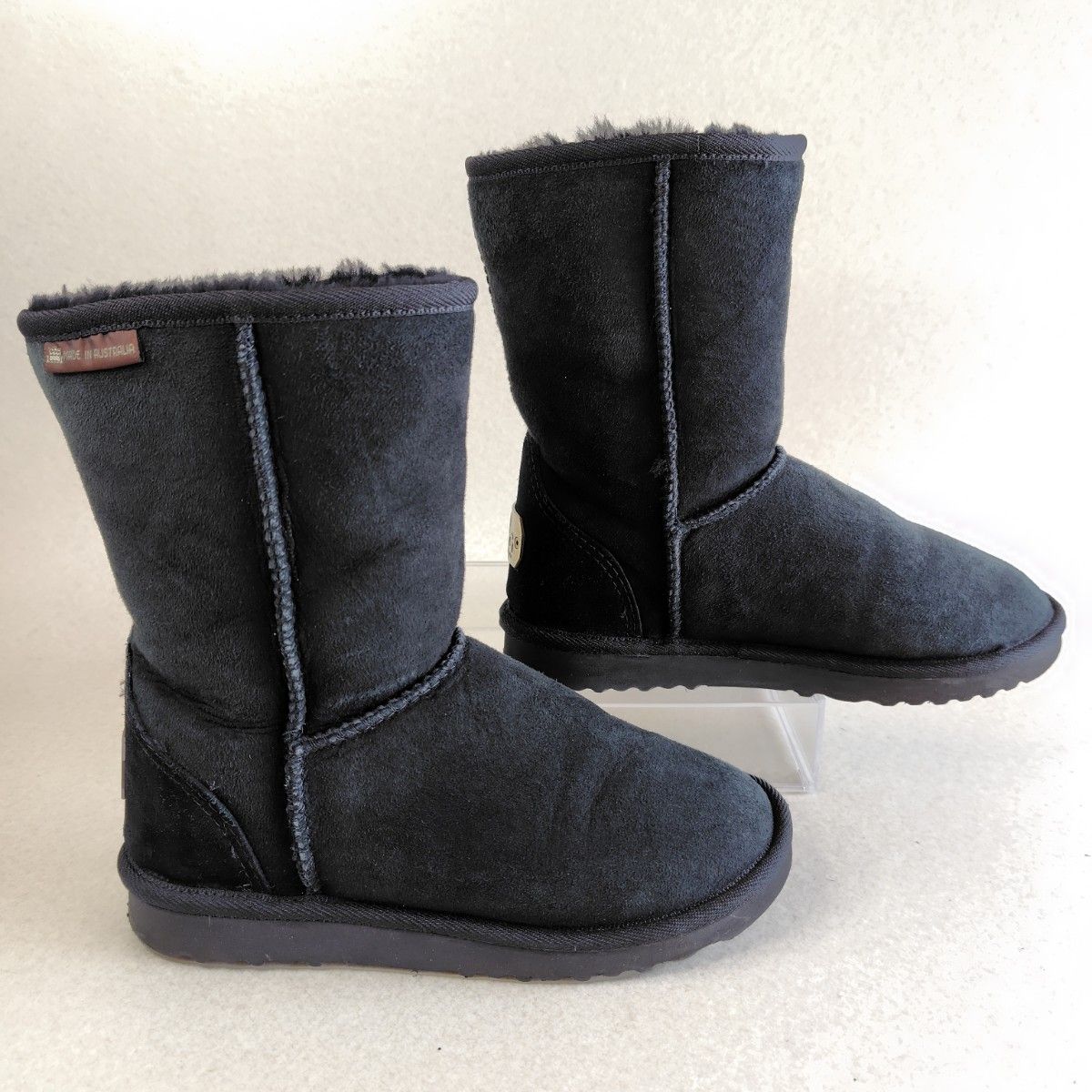 UGG アグ ムートンブーツ 23cm ミドル スエード CHIC EMPIRE