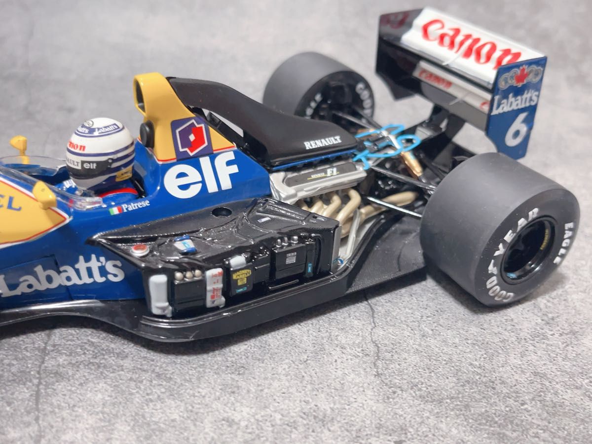 カスタム品 1/18 Quartzo ウィリアムズ ルノー FW14B 