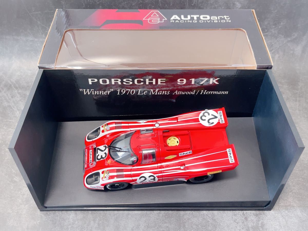 1/18 オートアート ポルシェ 917K #23 1970 ルマン優勝車 1/18 オートアート ポルシェ 917K #23 1970 ルマン優勝車