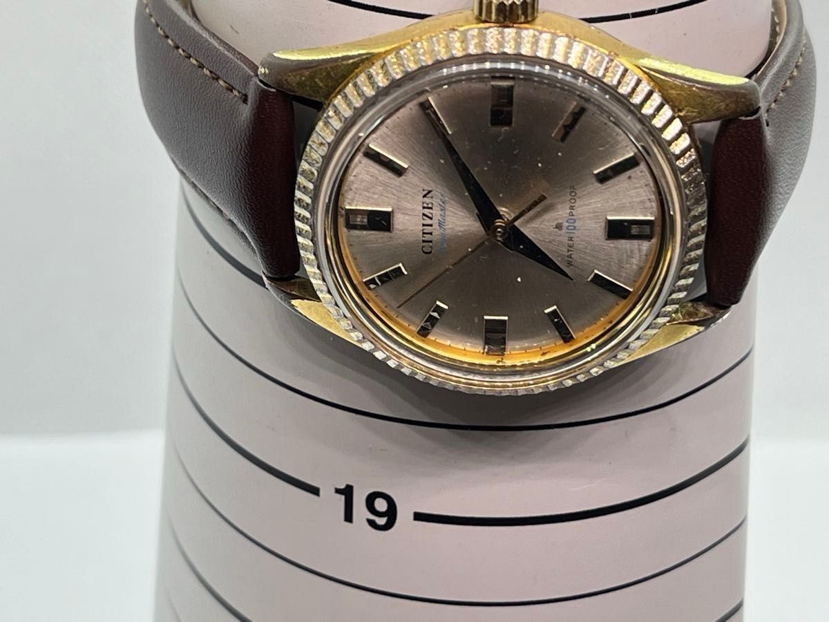 CITIZEN NEWMASTER WATERPROOF シチズン ニューマスター ウォータープルーフ 17石 手巻き腕時計