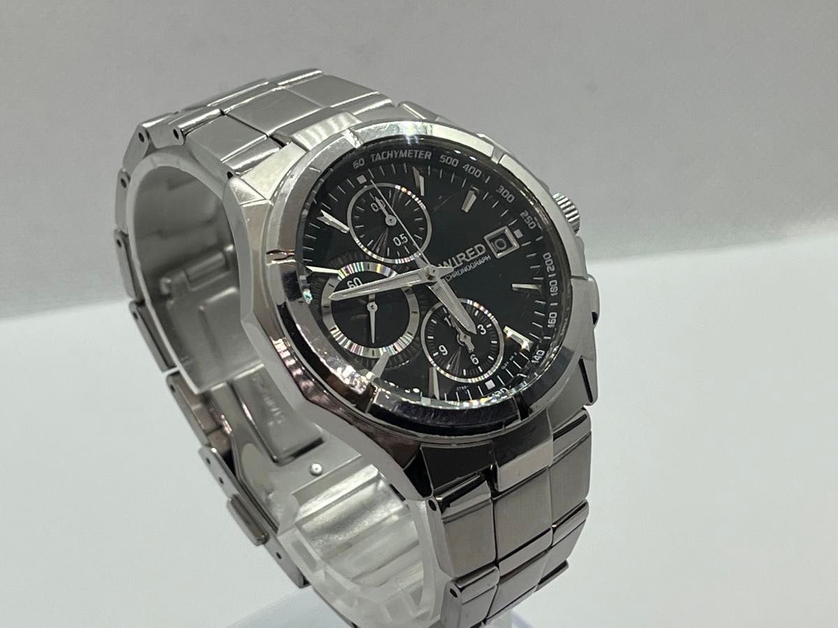 SEIKO WIRED CHRONOGRAPH ワイアード クロノグラフ 7T92-0JK0 クオーツ腕時計