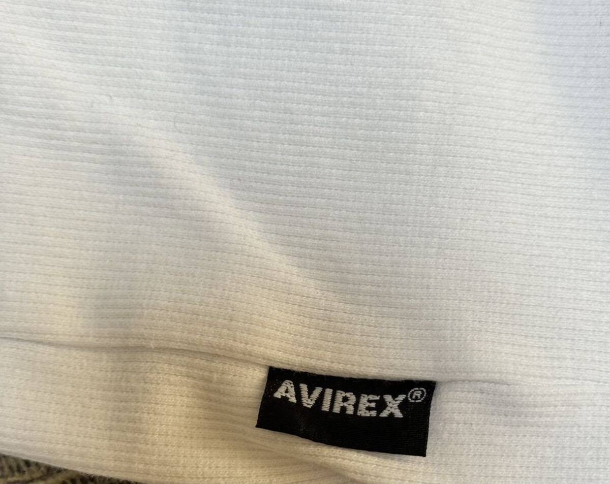 AVIREX USA Mサイズ　ホワイトTシャツ _画像4