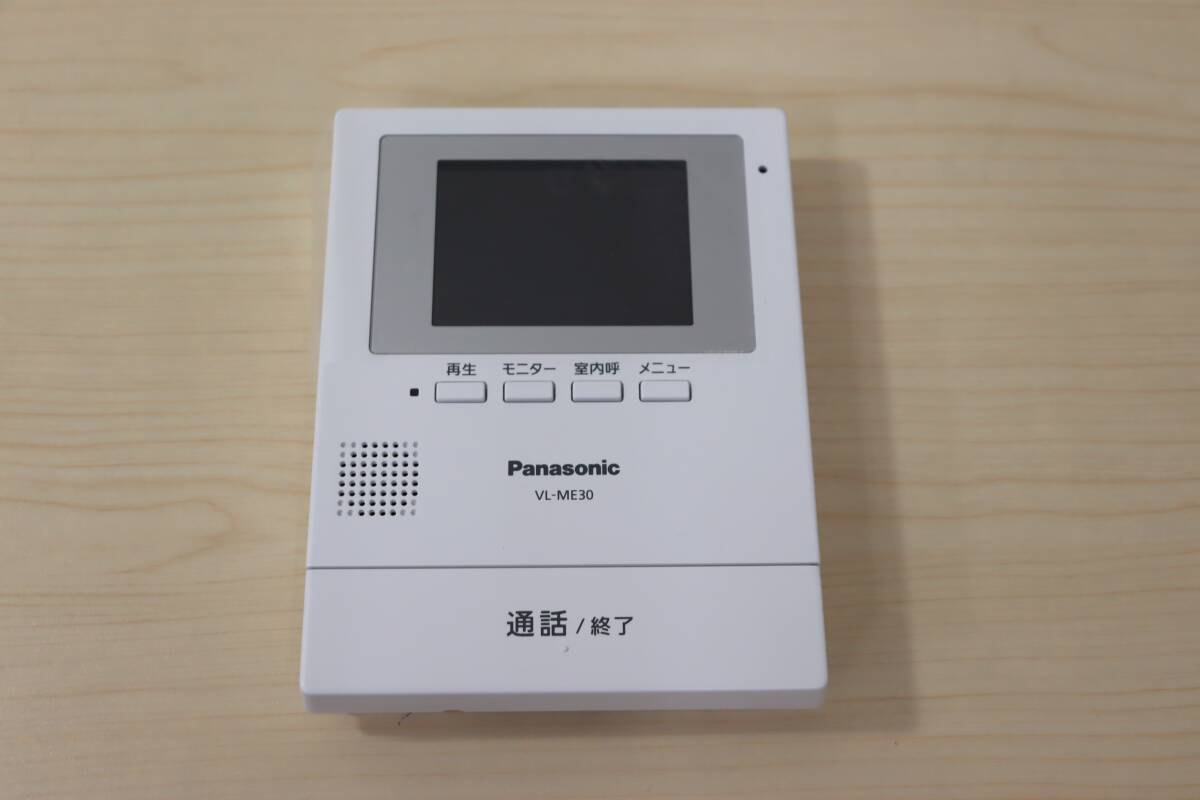 美品 Panasonic/パナソニック テレビホン VL-SE30XLA VL-ME30/VL-V522L 電源直結式 説明書無/保証書無 動作未確認/現状品『H040ジ』_画像2