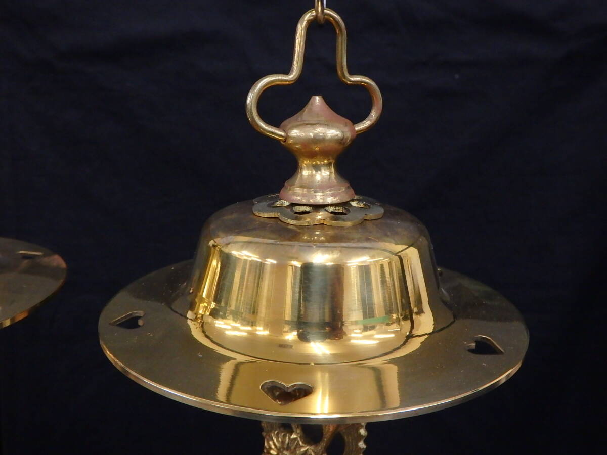 ◇【寺院仏具・仏教美術】大サイズ・本金箔天朱塗り二卓(前卓 ◇【寺院仏具・仏教美術】大サイズ・本金箔天朱塗り二卓(前卓