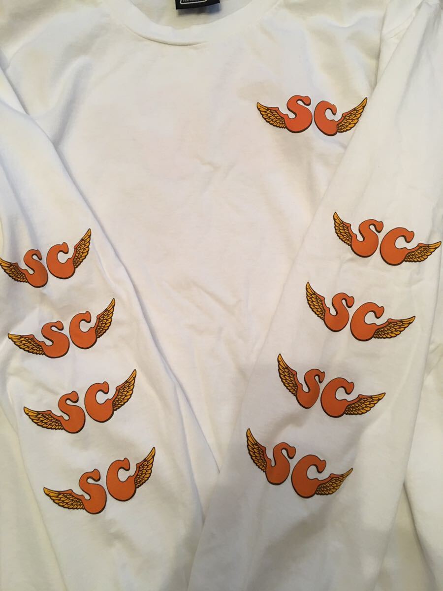 SC Subculture POP UP 限定 LOGO LONGSLEEVE T-SHIRT 長袖 Tシャツ ロンT ロングスリーブ 白 ホワイト WHITE 2 M サブカルチャー_画像5