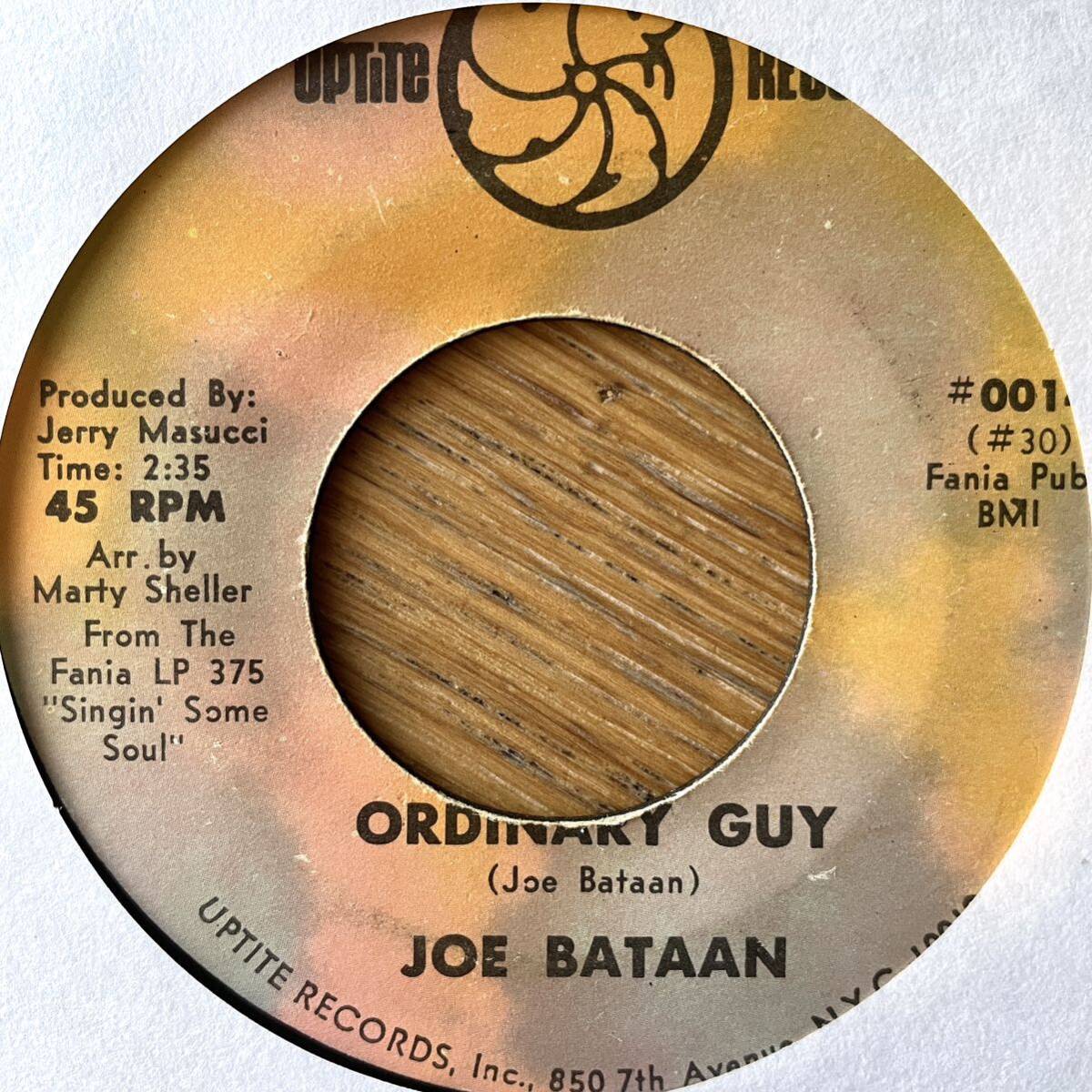 7'' Joe Bataan Crystal Blue Persuasion/Ordinary Guy latin soul boogaloo funk chicano northern soul modern ラテン ソウル ブーガルー_画像2