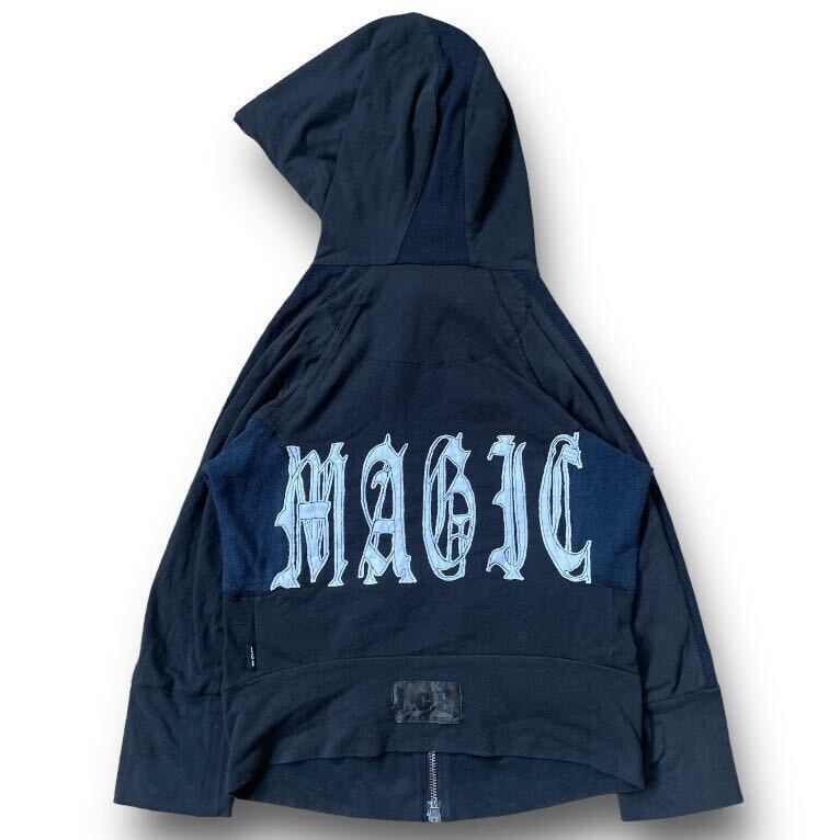 L.G.B. MAGIC Boxer Hoodie ルグランブルー パーカー アーカイブ lgb ifsixwasnine 14th addiction kmrii goa archive hyde rare 90s 00s_画像2