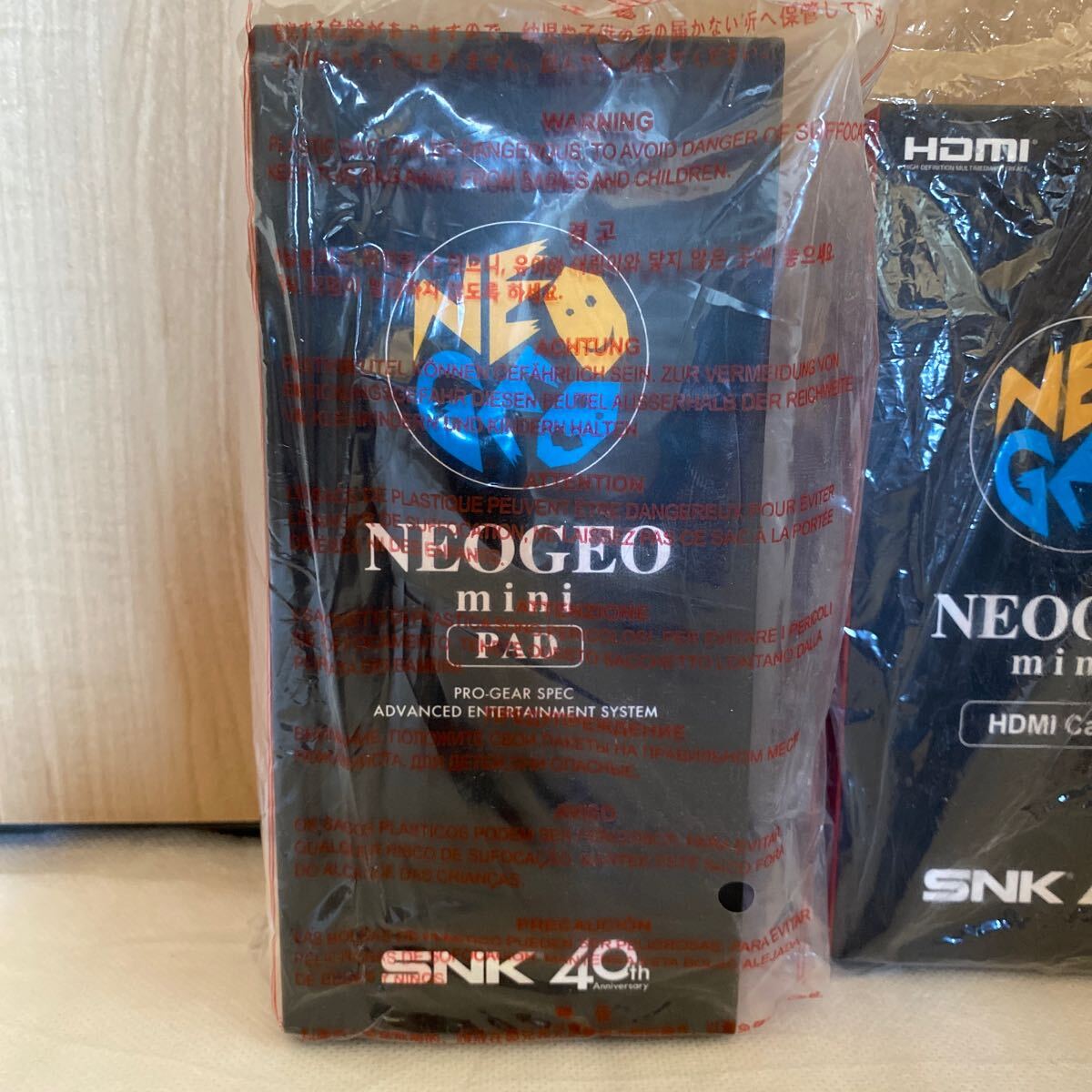 NEOGEO mini ネオジオミニ 本体 mini PAD mini HDMI ケーブル セットの画像4