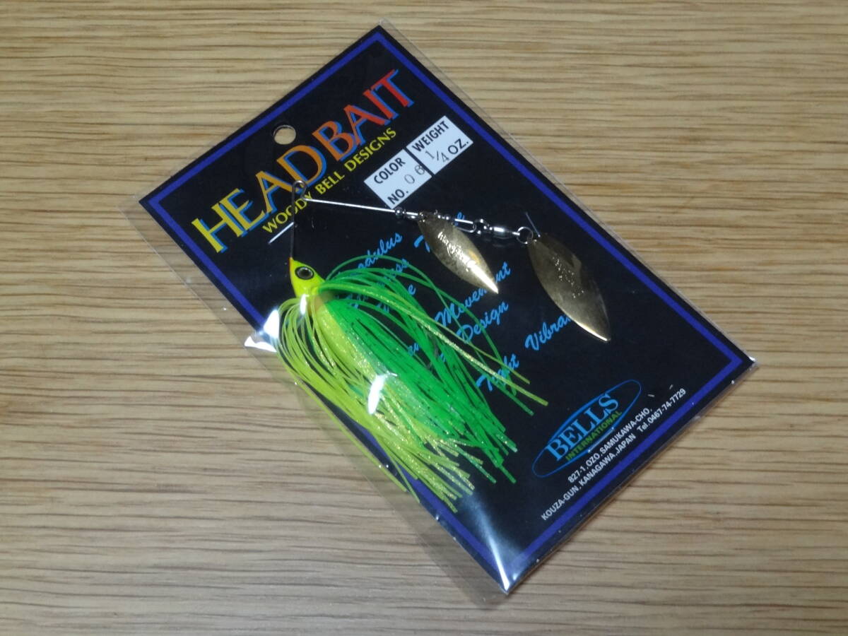 ベルズ／BELLS　スピナーベイト　ヘッドベイト／HEAD BAIT　 1/4oz　カラーNo.06　ウッディベル／WODDY BELLS／BELLS International　_画像1