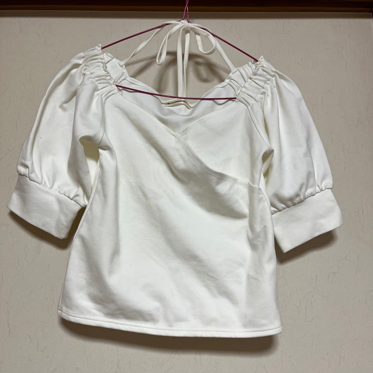 カットソー ホワイト Tシャツ 白 半袖　アメリエルマジェスティックレゴン