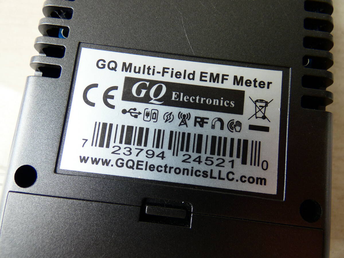 ★電磁波計 電磁波測定器 GQ EMF-390　　　 M03967_画像3