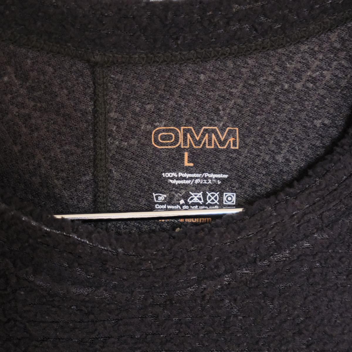 OMM コアTシャツ L ブラック　プリマロフト　新品
