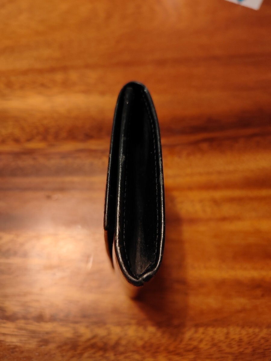 Cartier Cartier Pacha change purse . coin case leather black black 