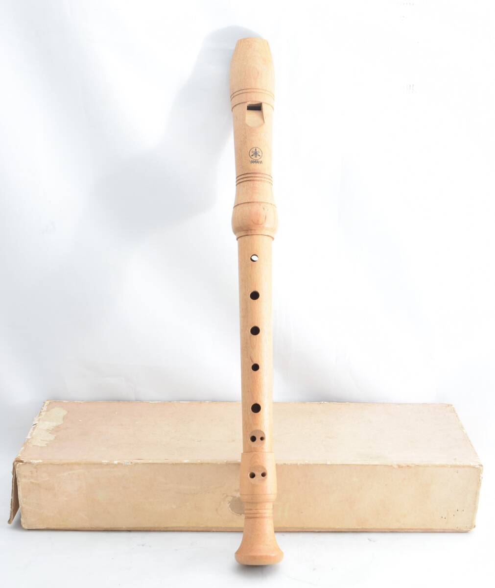 H*YAMAHA Yamaha сопрано блок-флейта YRS-61 сделано в Японии из дерева rental терроризм дерево музыкальные инструменты духовые инструменты *