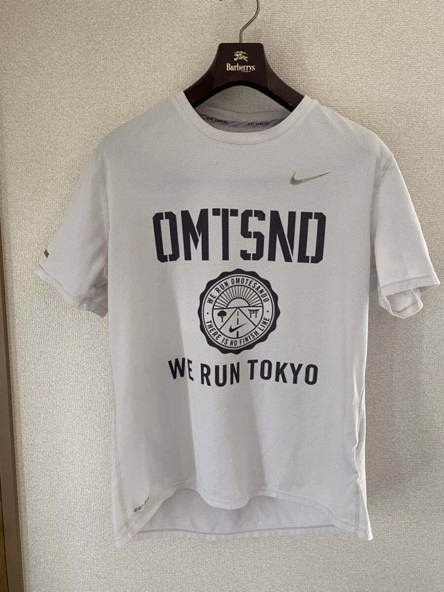 NIKE+ RUN OMOTESANDO 限定！ メッシュ Tシャツ ナイキ表参道 TOKYOの画像1