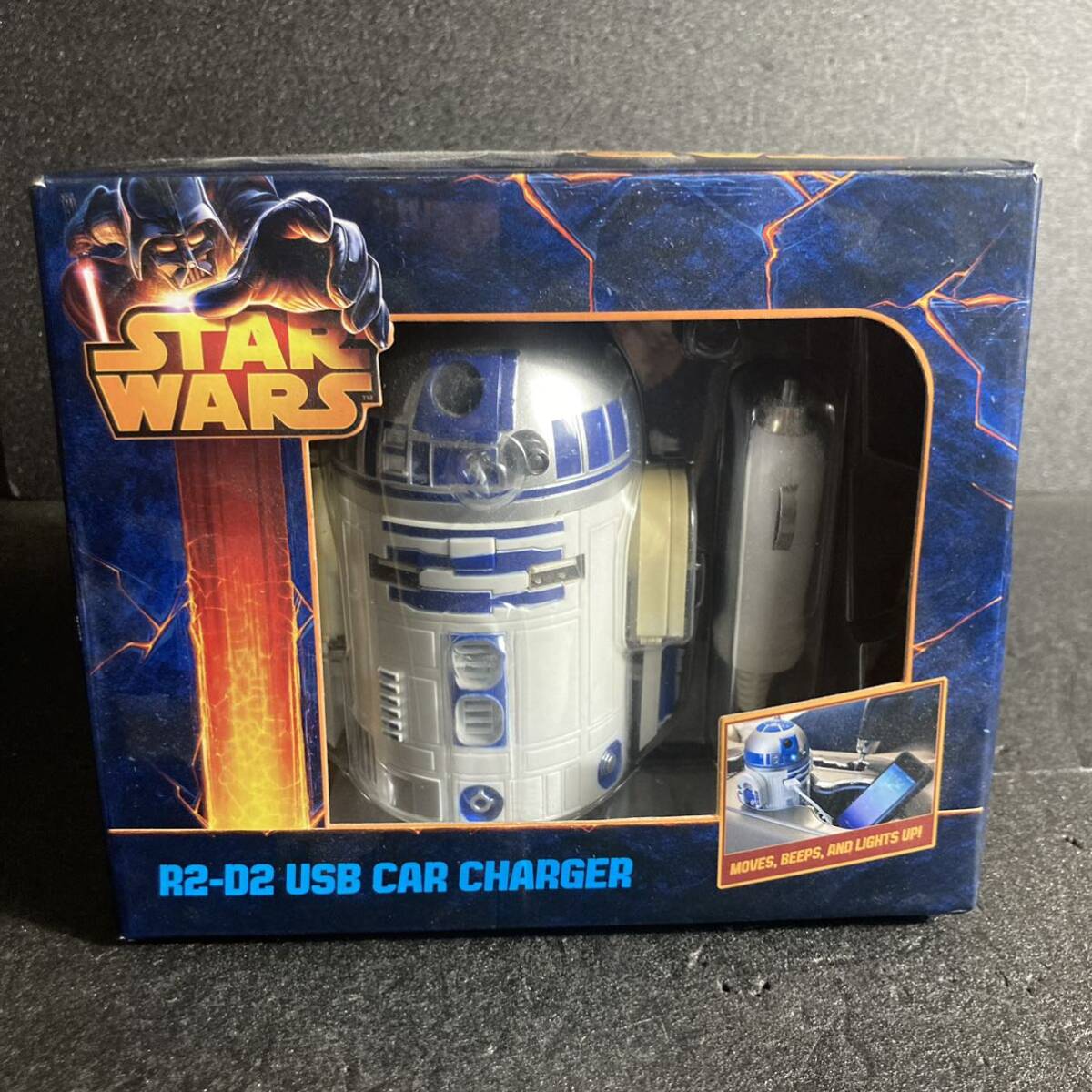 ● STAR WARS R2-D2 USB CAR CHARGER 車載充電器 スターウォーズ_画像1