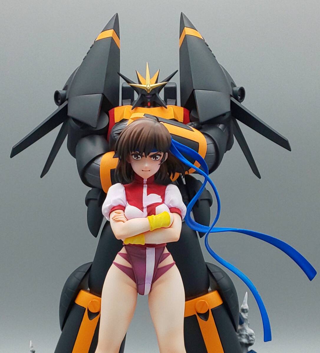Bibian 比比昂- ガレージキット塗装済完成品☆【ガンバスター Bibian 比比昂- ガレージキット塗装済完成品☆【ガンバスター