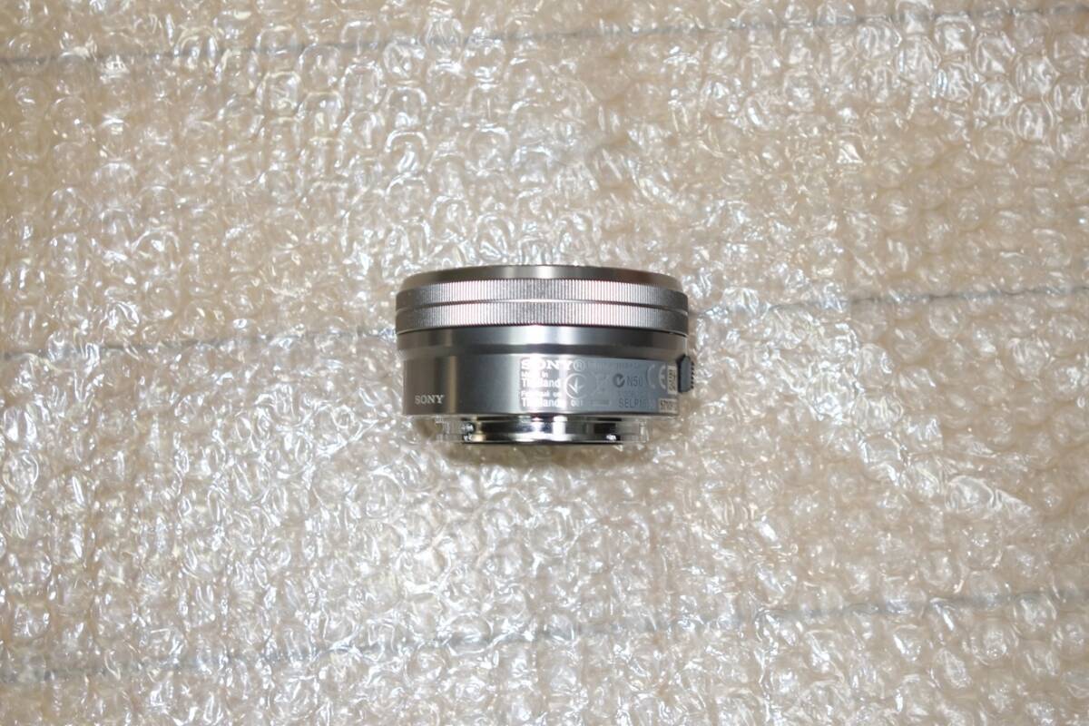 ( normal goods )SONY E PZ 16-50mm/F3.5-5.6 OSS electric zoom lens SELP1650 silver 