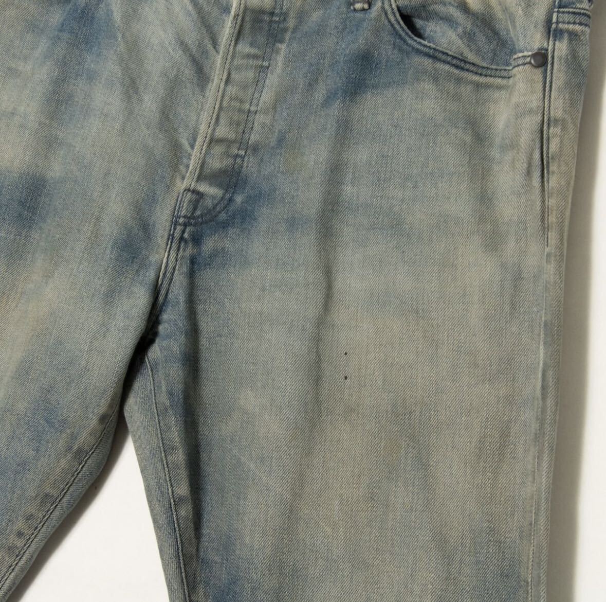 価格10万円 JOHN ELLIOTT デニムパンツ USED加工 メンズL相当 価格10万円 JOHN ELLIOTT デニムパンツ USED加工 メンズL相当