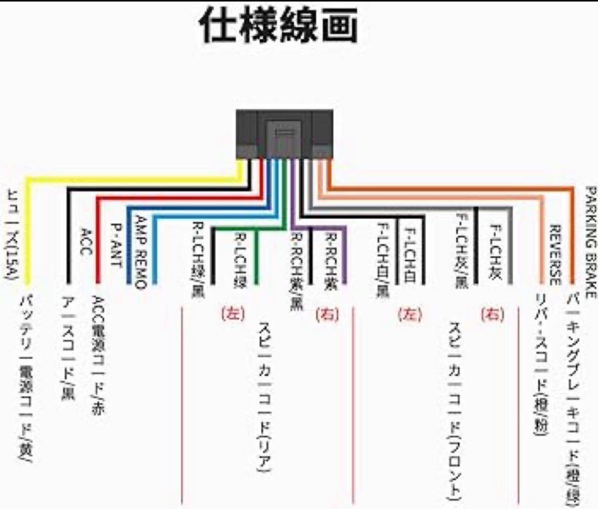 KCE-GPH16  OTORAM カーナビゲーション 電源 カーナビ コード