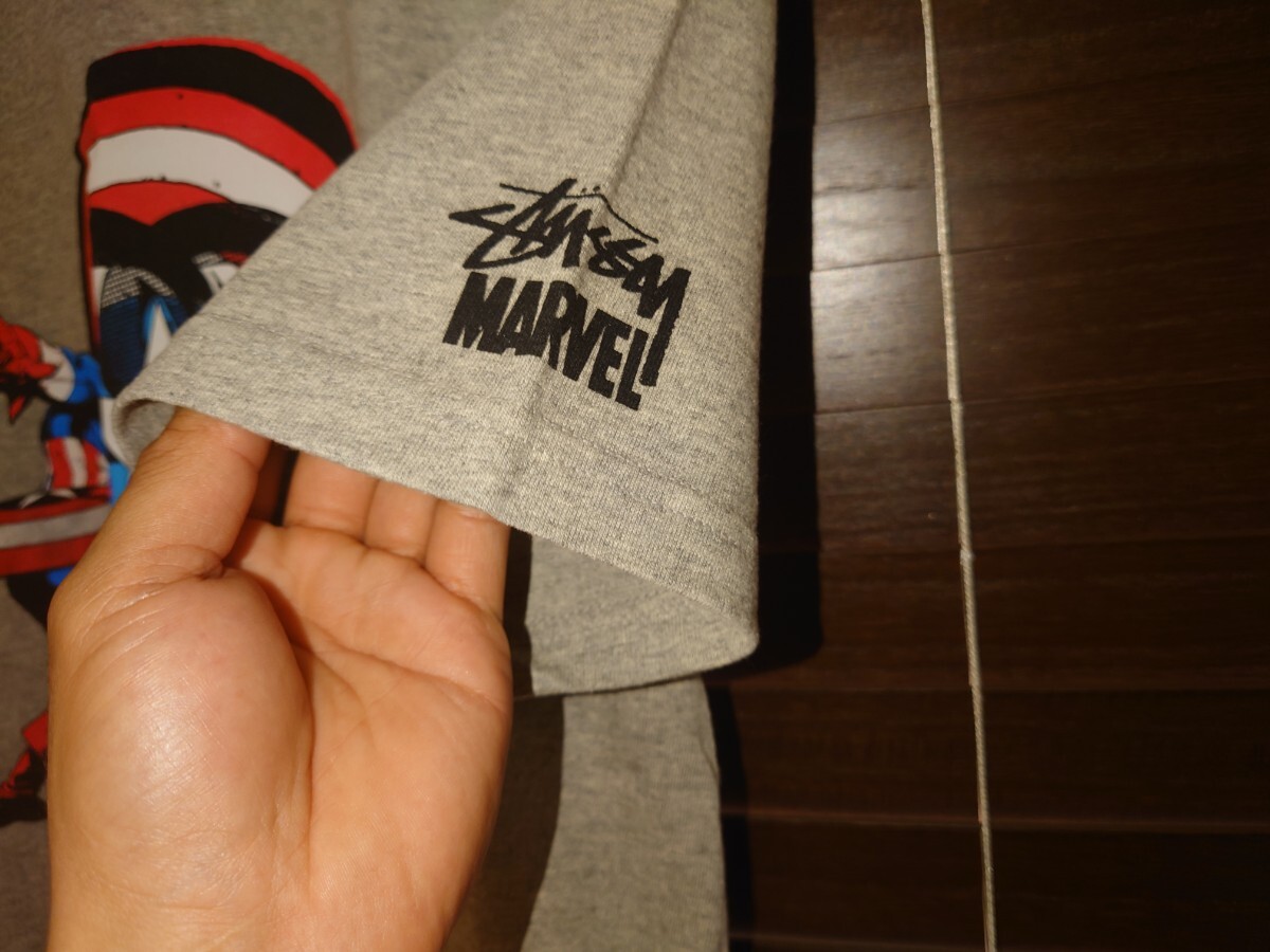 STUSSYMARVEL Tシャツ 未着用SIZE S1円から売り切り送料無料の画像4