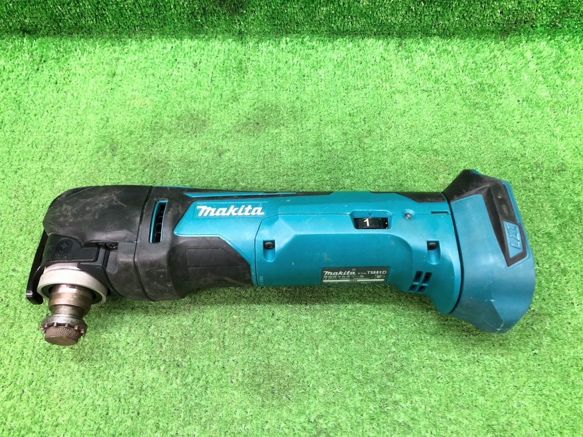 中古品 makita マキタ 14.4V 充電式マルチツール TM41DZ ※バッテリ・充電器別売_画像2