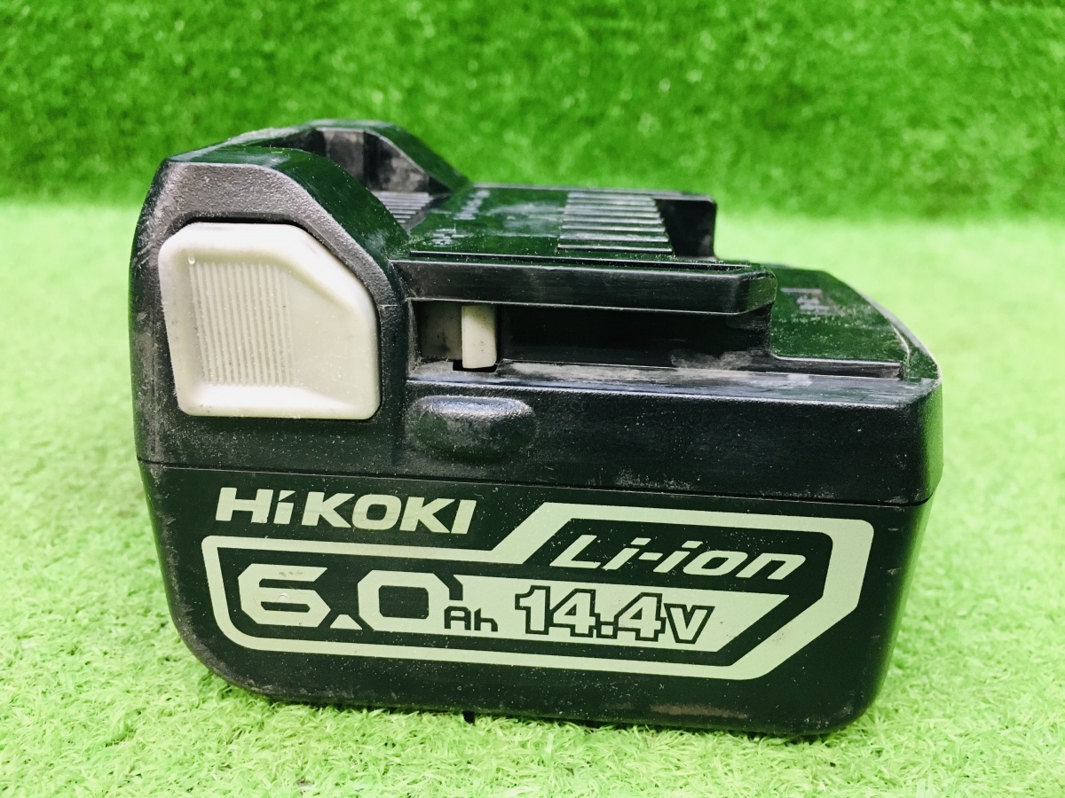 ②中古品 HiKOKI ハイコーキ 14.4V 6.0Ah リチウムイオンバッテリ 蓄電池 BSL1460_画像1