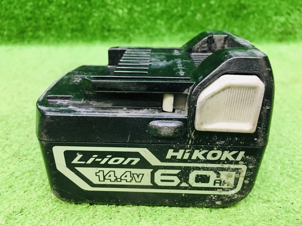 ②中古品 HiKOKI ハイコーキ 14.4V 6.0Ah リチウムイオンバッテリ 蓄電池 BSL1460_画像3