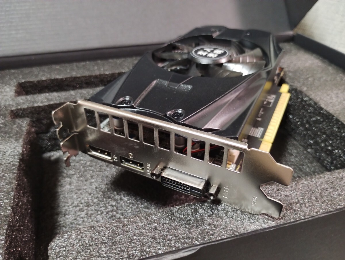 【ジャンク】玄人志向 GALAX グラフィックボード GeForce GTX1050Ti 4GB(バルク品) 【GF-GTX1050TI-4GB/OC/SF】_画像4