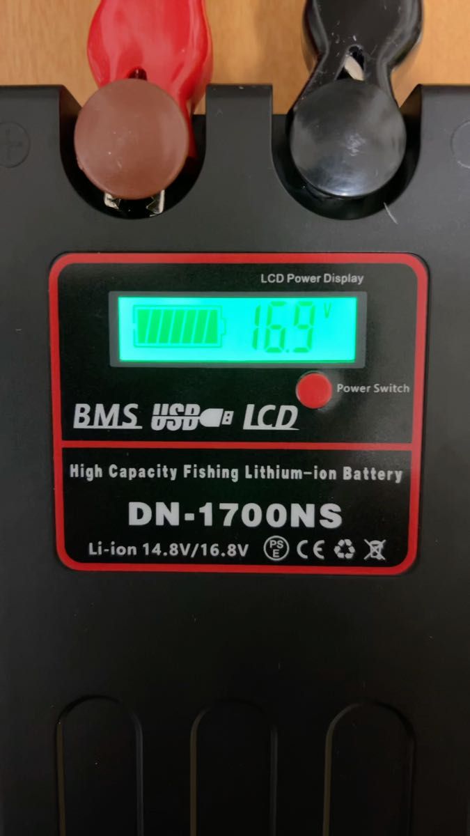 電動リール用バッテリー　DN1700NS