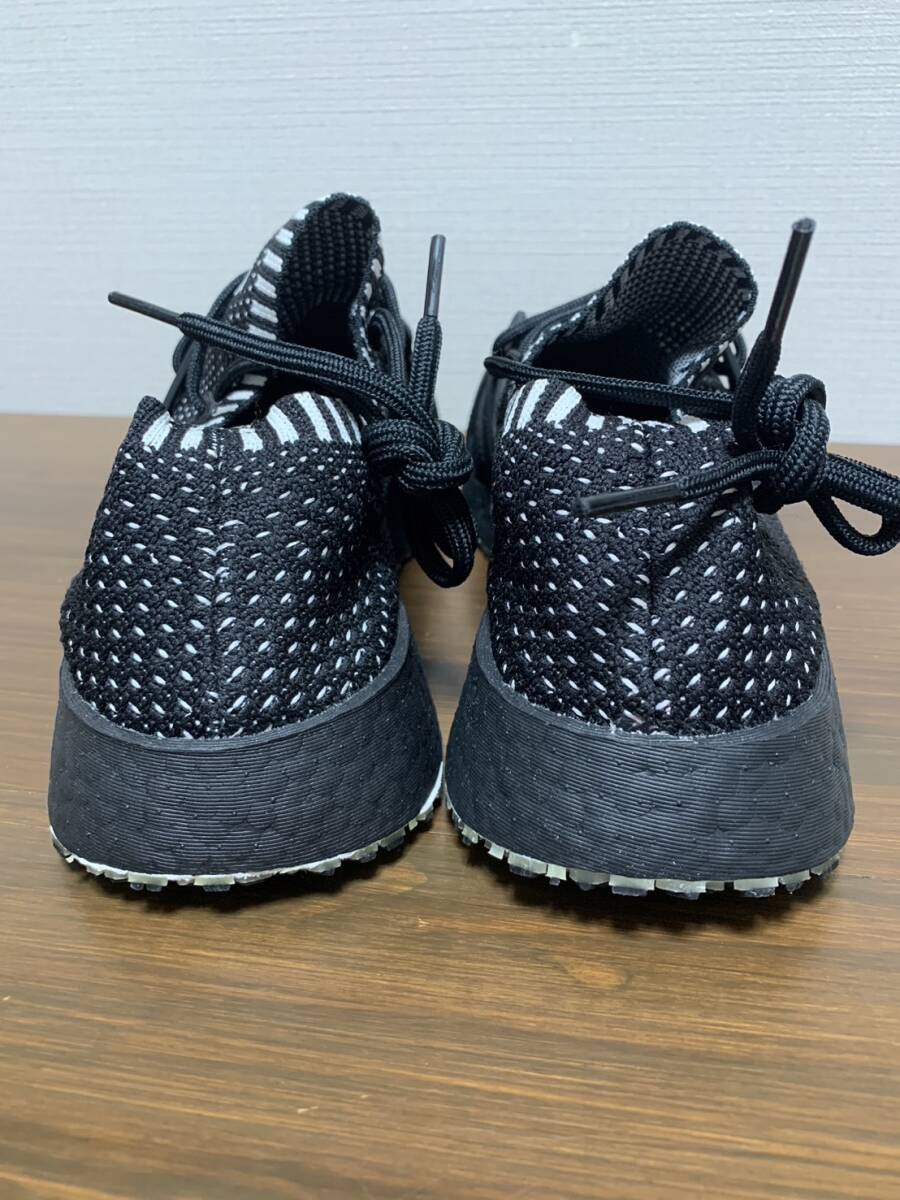 未使用☆[Y-3 Yohji Yamamoto×ADIDAS] 定価44,000 EF2562 BLACK 軽量 メッシュ ローカットスニーカー 26cm US8 ワイスリー ヨウジヤマモト_画像4