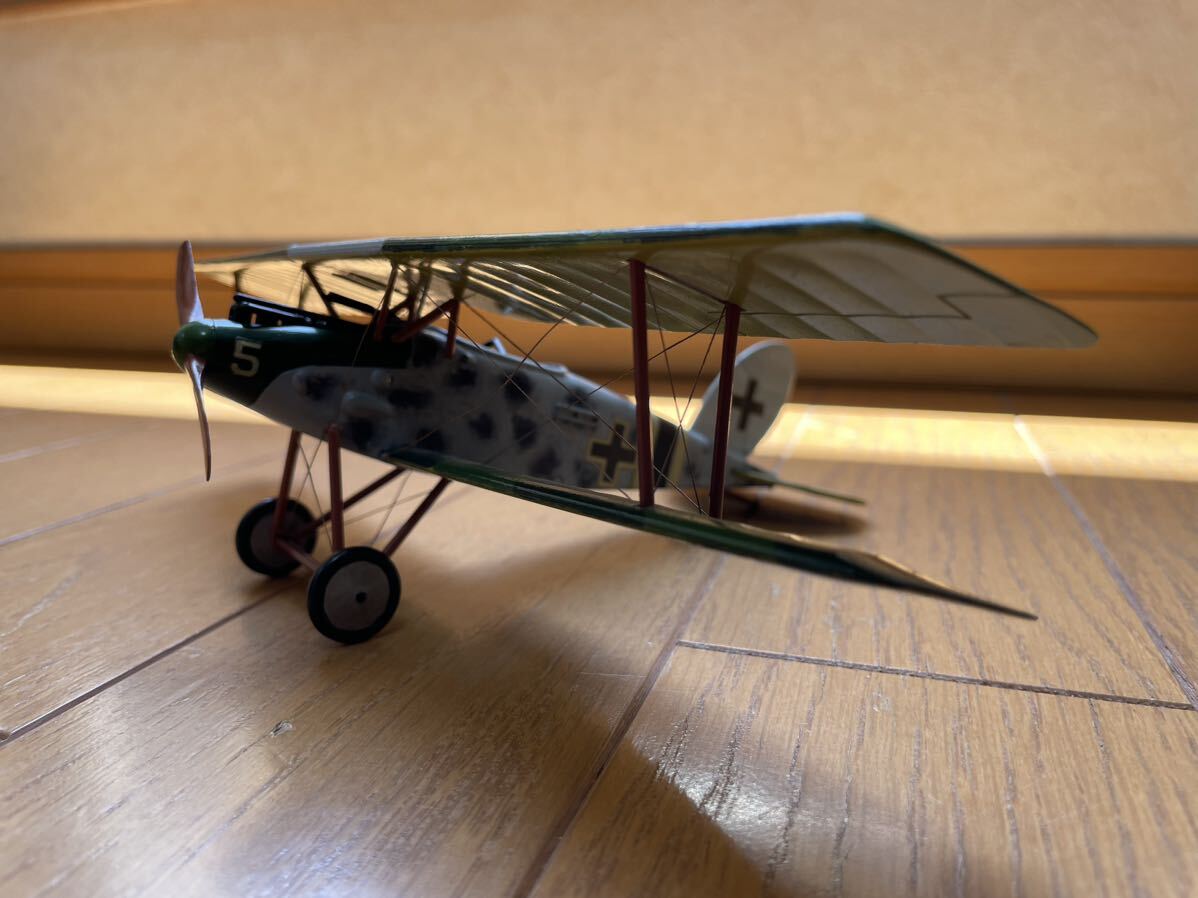 プラモデル完成品 1/48 WW1ドイツ戦闘機　フォッカー(アルバトロス？)複座 & ファルツ D.III単座_画像3