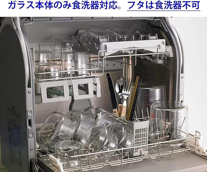 iwaki(イワキ) 耐熱ガラス 保存容器 グリーン 7個セット パック&レンジ PSC-PRN-G7の画像5