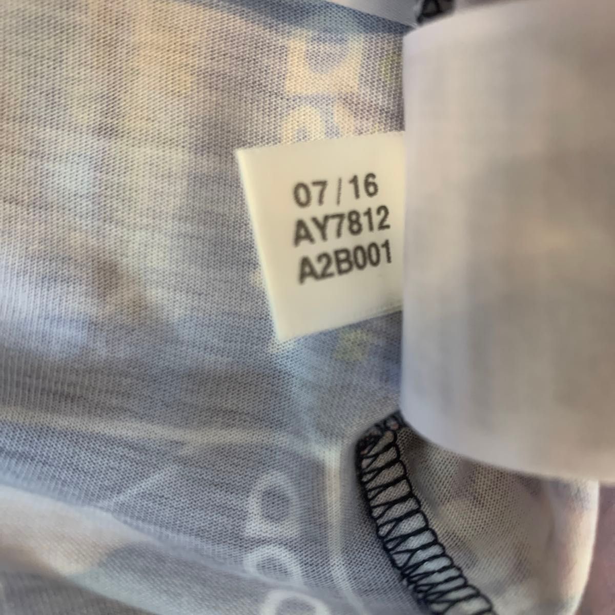 adidas Originals アディダスオリジナルス　半袖Tシャツ　カタログロゴ　フォトロゴ　総柄　レアデザイン　美品
