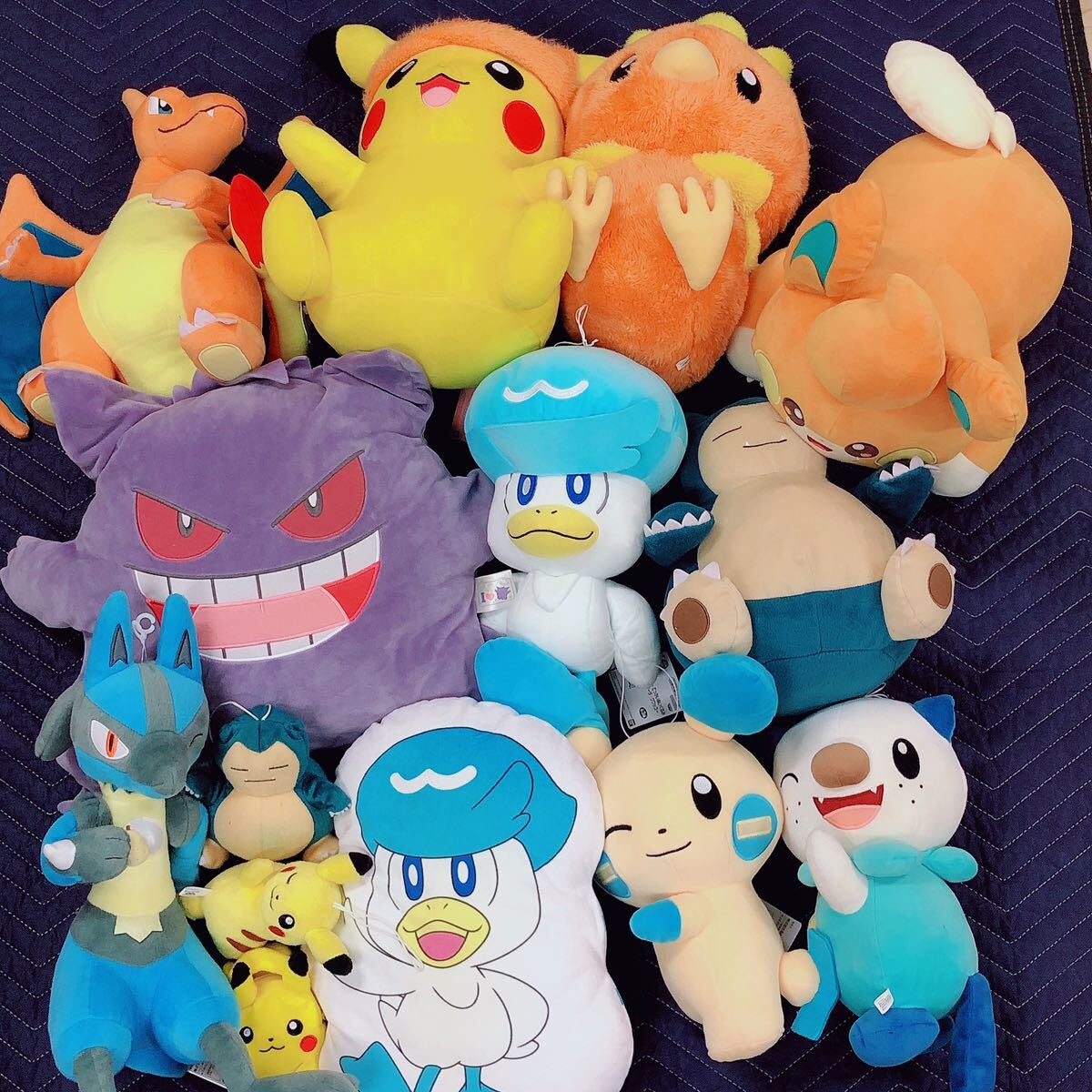 ② Pokemon soft toy set set sale Pikachu mold gongen girl ka rio Lizard nkwas minor na tea mopamomiju maru 