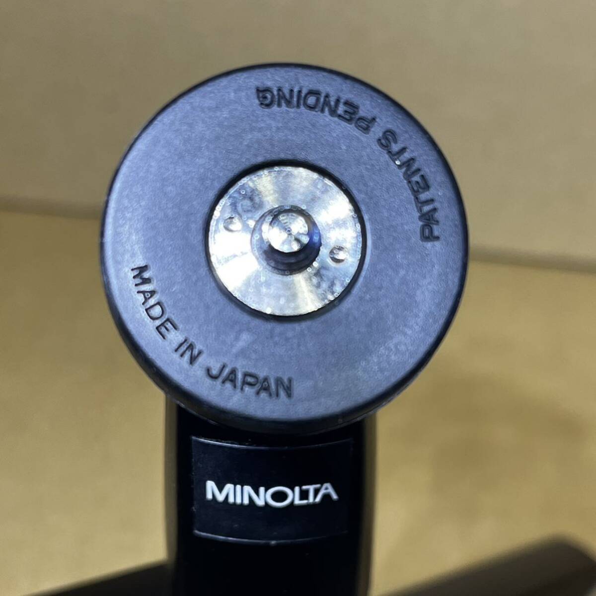 60 ★ ミノルタ MINOLTA 型番不明 小型 三脚 日本製 Made in japan / 配信 固定カメラ の画像4