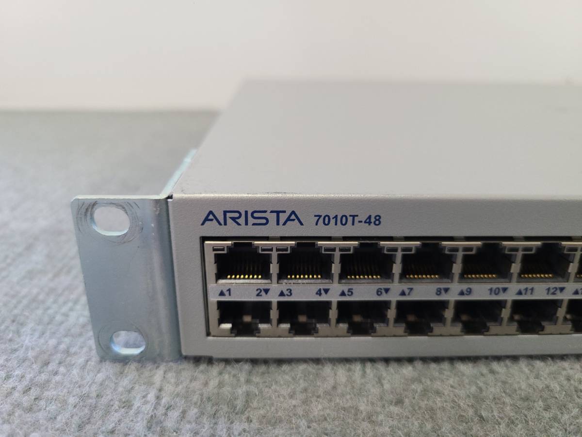 Arista DCS-7010T-48 48-Port 1G 4x SFP 10G SFP+ Switch Dual Power_画像2