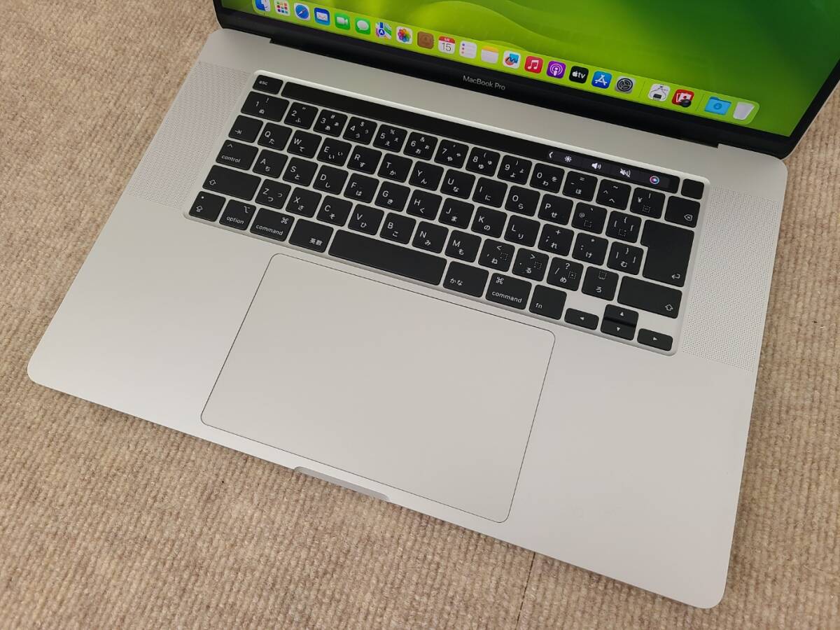 Apple MacBook Pro 16(2019, A2141) Core i9-9980HK / 2.4GHz / RAM 32GB / SSD 1TB / シルバー / 充放電回数 : 230 [MC037]_画像3