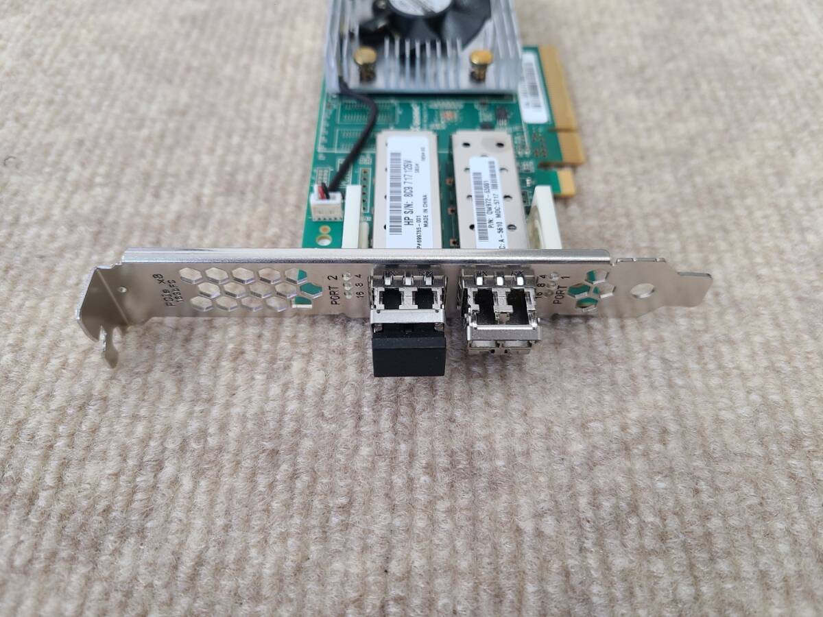 HPE 699765-001 QLogic QLE2662 2-Port 16Gb SFP+Fibre Channel HBA Network Card [PT031]_画像3