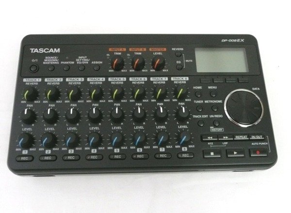 ☆☆TASCAM タスカム　マルチトラックレコーダー　DIGITAL POCKETSTUDIO　DP-008EX　8トラック SD/SDHC MTR☆未使用品_画像3