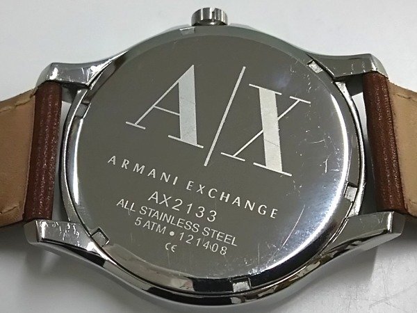 ♪アルマーニ エクスチェンジ ARMANI EXCHANGE A/X AX2133 腕時計 現状品♪USED品_画像7