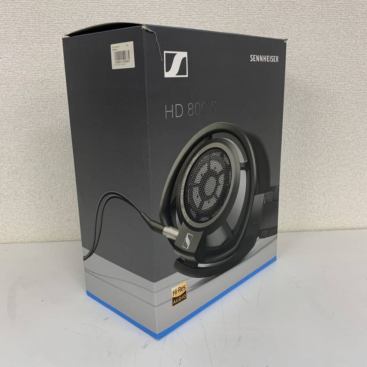 【F1】 Sennheiser HD800S ヘッドホン ゼンハイザー 元箱付き 動作品 ケーブル付き USB 1865-177_画像9
