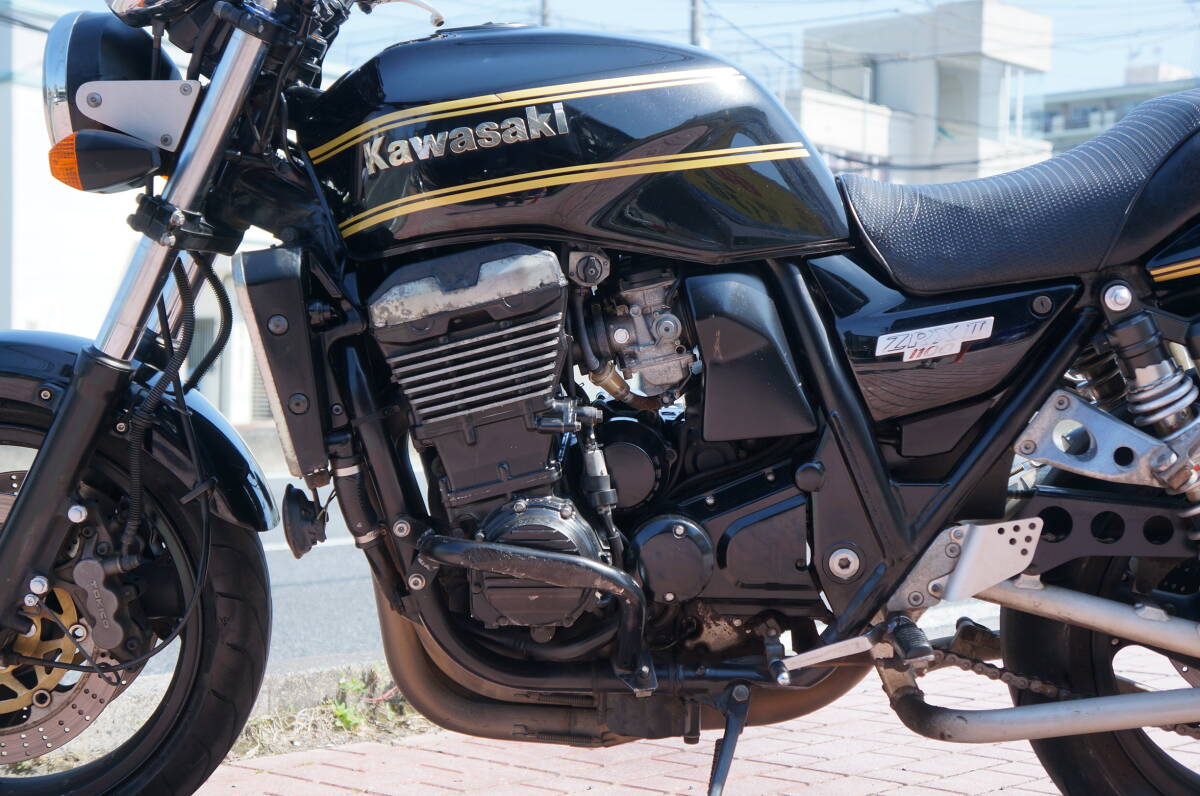 ◆◇配送のみ!! ZRX 1100 逆車 H11年式 ノジママフラー 走りも良好です!! ゼファー GPZ等 埼玉～関東近県即日自社配送可!!_画像10