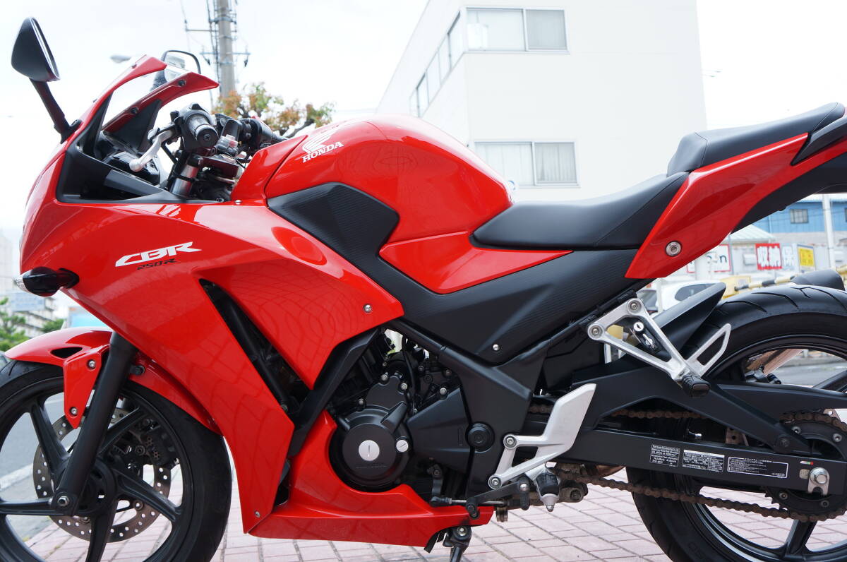 ◆◇配送のみ!! 後期型!! ABSモデル!! CBR 250R-3A 走りも良好です!! ニンジャ YZF等!! 埼玉～関東近県即日自社配送可!!_画像10