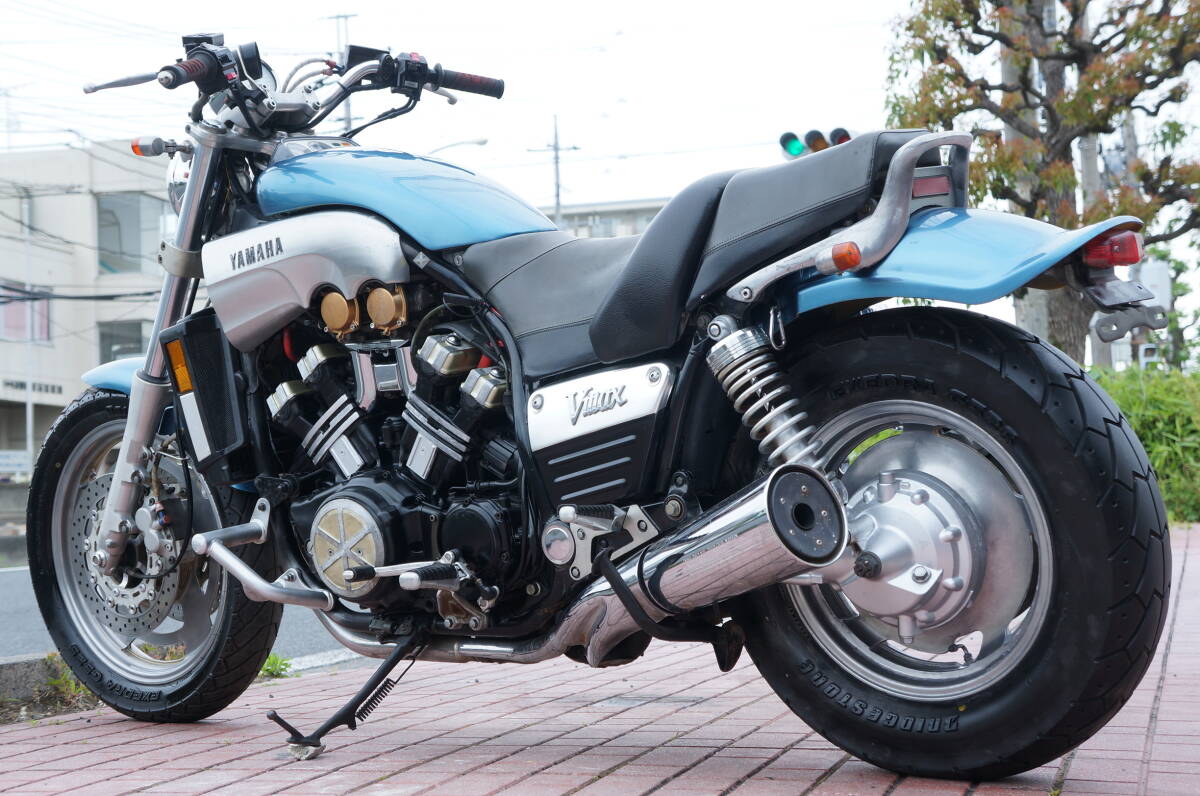 ◆◇配送のみ!! 逆車!! V-MAX 1200 2WE 外装状態良く走りも快調!! タイヤ山あり!! X-4 等!! 埼玉～関東近県即日自社配送可!!_画像2